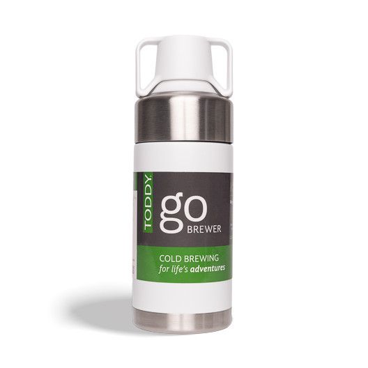 Toddy® Go Brewer - Stainless and White