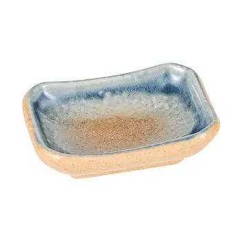 Ao Nagashi Porcelain 2oz 3.5"L Rectangle Sauce Dish (12/144)