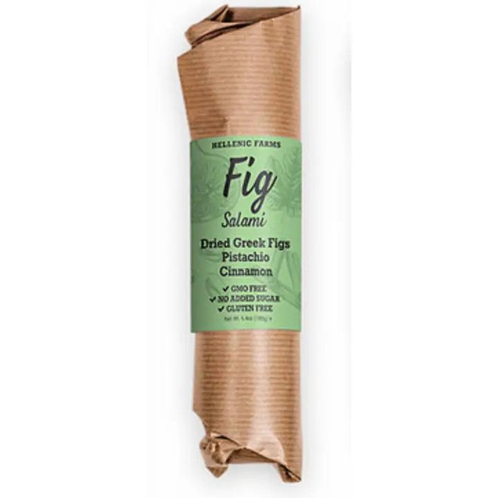 Plant-Based Fig Salami with Pistachio &amp; Cinnamon