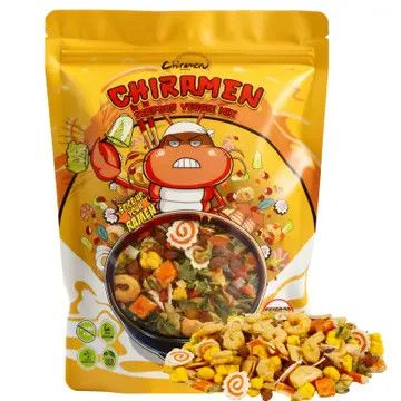CHIRAMEN Seafood Veggie Mix Dried Ramen Toppings