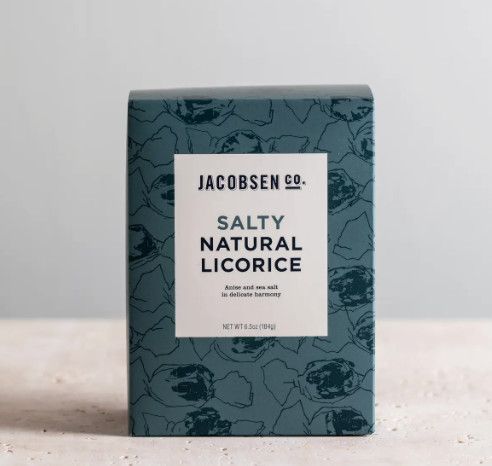 Salty Natural Licorice - Pure Sea Salt Licorice Candy