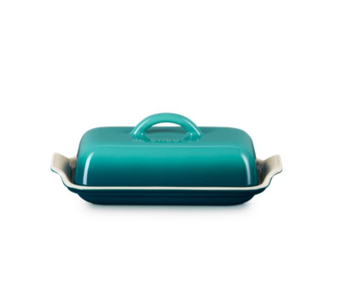 Heritage Butter Dish - Riviera 8.3" x 4.1" x 3" | Le Creuset