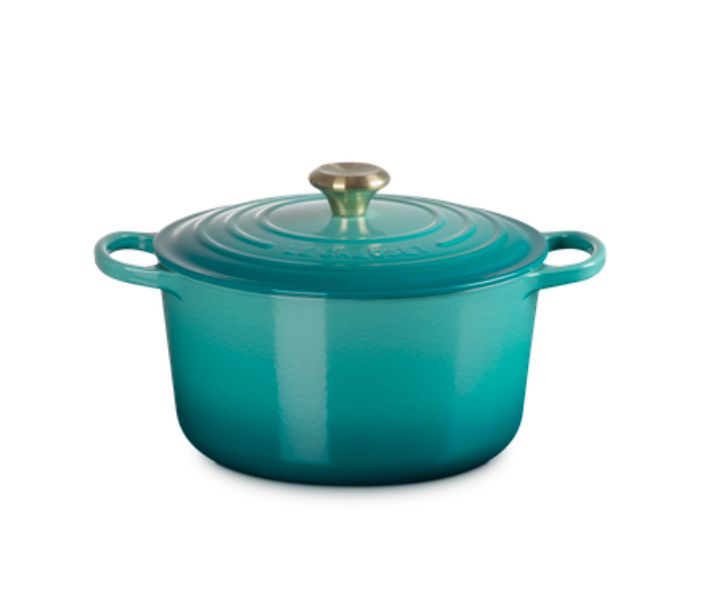 Signature Deep Round Oven - Riviera 6.5 qt | Le Creuset