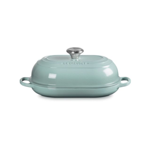 Signature Oval Bread Oven 11.5 In Sea Salt Signature Ss Knob  | Le Creuset