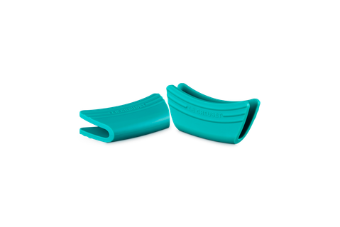 Silicone Pot Grips Set - Riviera 5" x 2 1/2" each | Le Creuset
