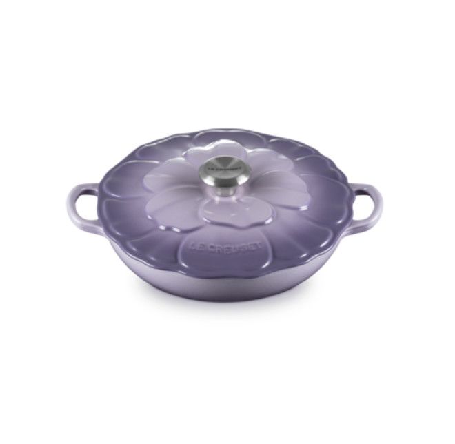 Signature Petal Braiser 2.25 Qt Provence Signature Ss Knob  | Le Creuset