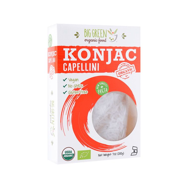 Big Green Organic Konjac Capellini, 7 oz