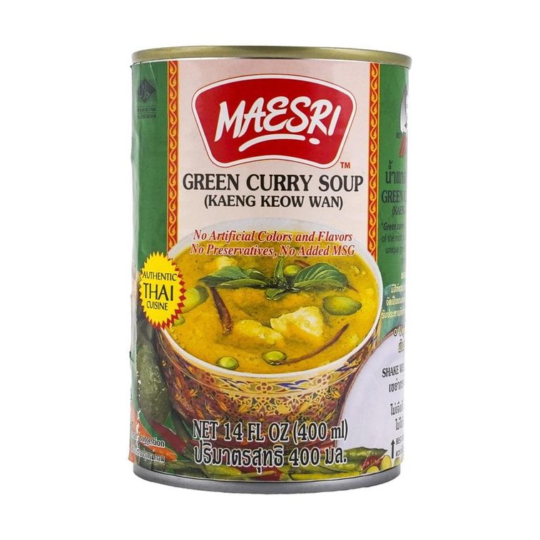 Maesri Green Curry Soup, 14 fl oz.