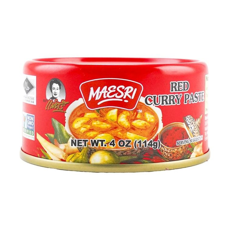 Maesri Red Curry Paste, 4 oz