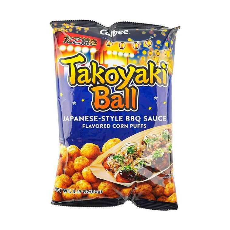 Takoyaki Balls - Crunchy Seafood Snack,3.17 oz
