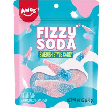 Amos Swedish Candy Fizzy Soda