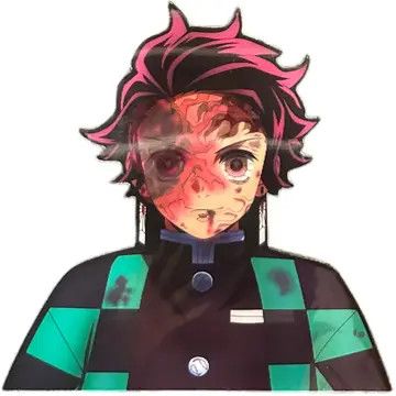 Tanjiro Kamado Anime 3D Sticker (J2)