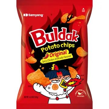 Samyang Buldak Potato Chips, Original
