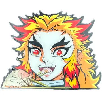 Kyojuro Rengoko Anime 3D Sticker K4