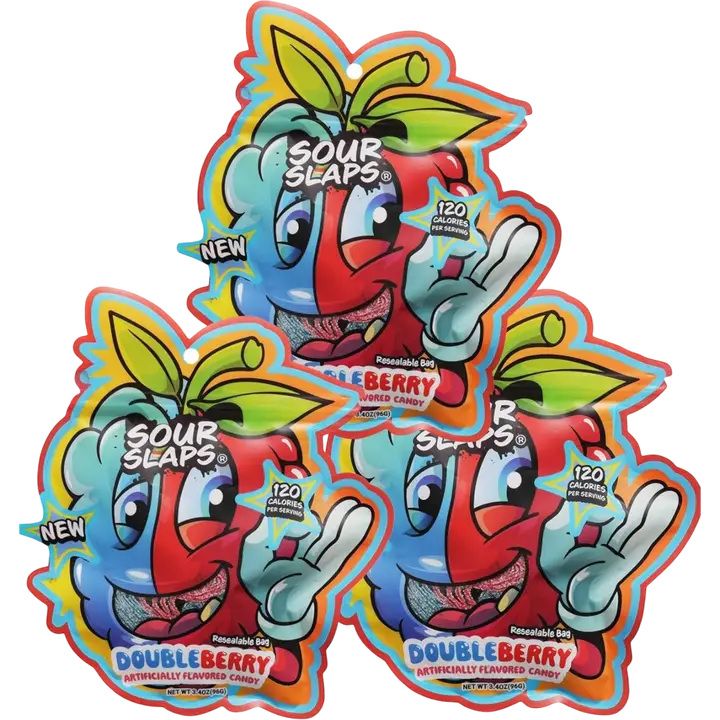 Sour Slaps Double Raspberry