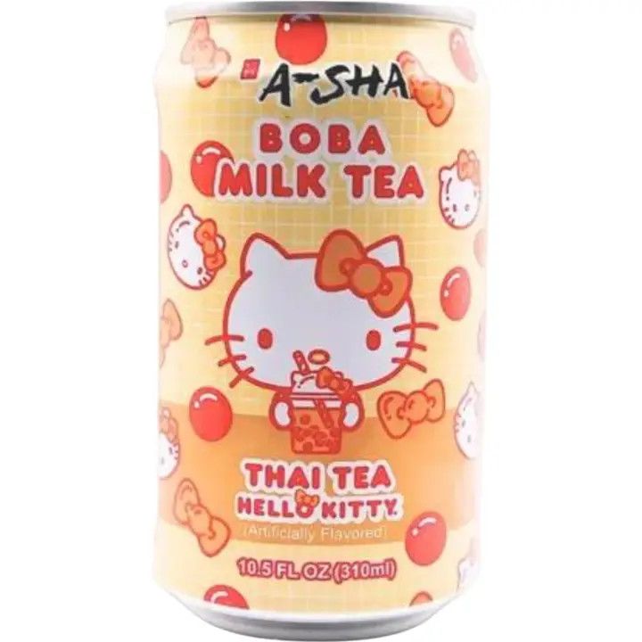 Hello Kitty Boba Milk Thai Tea