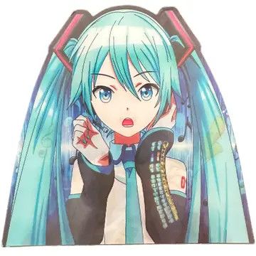 Hatsune Miku Anime 3D Sticker (F3)