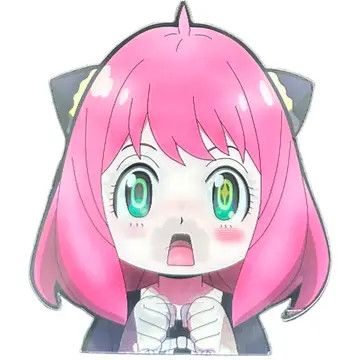 Anya Forger Anime 3D Sticker (G4)