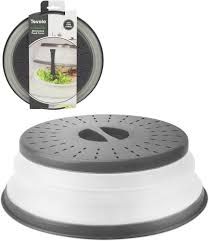 Small Collapsible Microwave Food Cover Charcoal