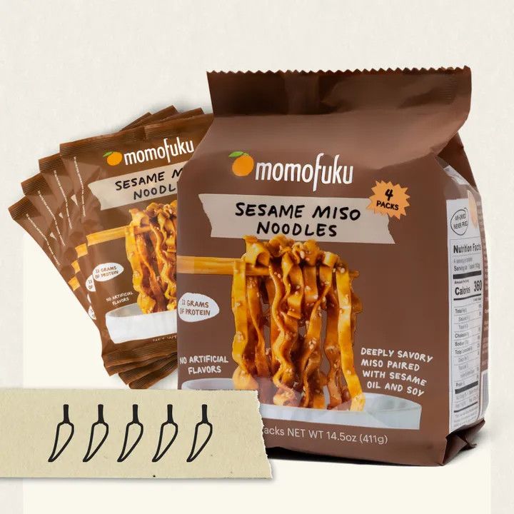 Sesame Miso Noodles | Instant Ramen | Noodles | Umami | Food