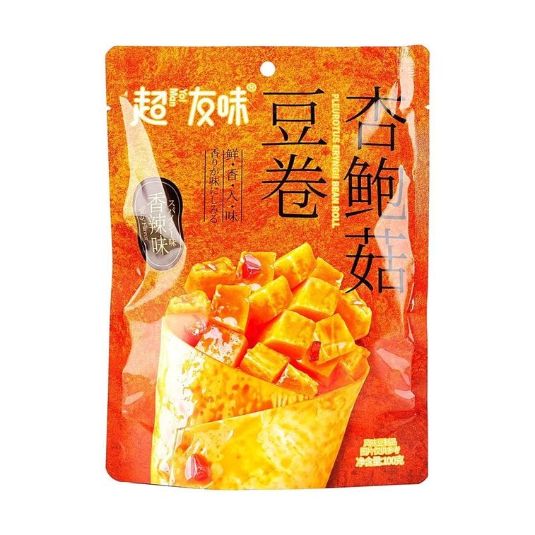 Spicy King Oyster Mushroom &amp; Tofu Rolls 3.53 oz