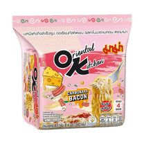 Oriental Kitchen Instant Stir-fried Noodles Carbonara Bacon 3 oz