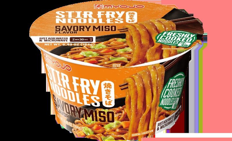 Yakisoba Stir Fry Noodles Savory Miso Flavor 6.17 oz