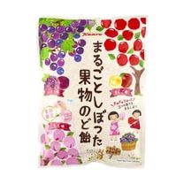 Fresh Fruit Juice Hard Candy Grape Peach Apple Mixed Flavor 2.82 oz