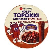 Holey Topokki With Glass Noodle Jjajang Sauce Flavor 4.52 oz