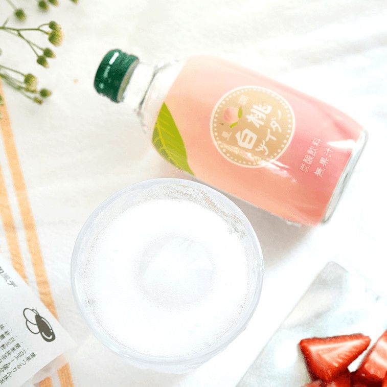 White Peach Cider Fruit Soft Drink 10.14fl oz