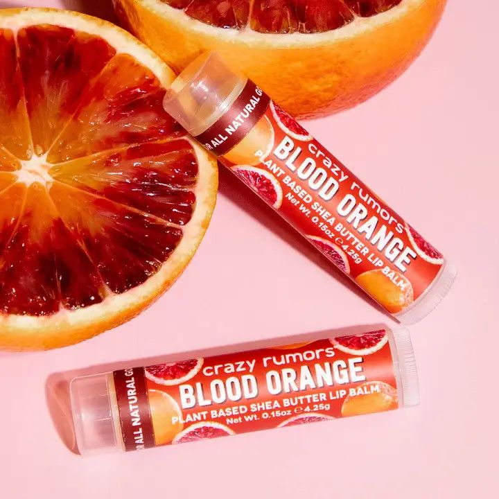 All Natural, Vegan Blood Orange  Lip Balm