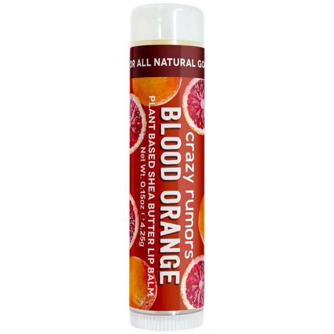 All Natural, Vegan Blood Orange Lip Balm