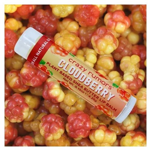 All Natural, Vegan Cloudberry Lip Balm