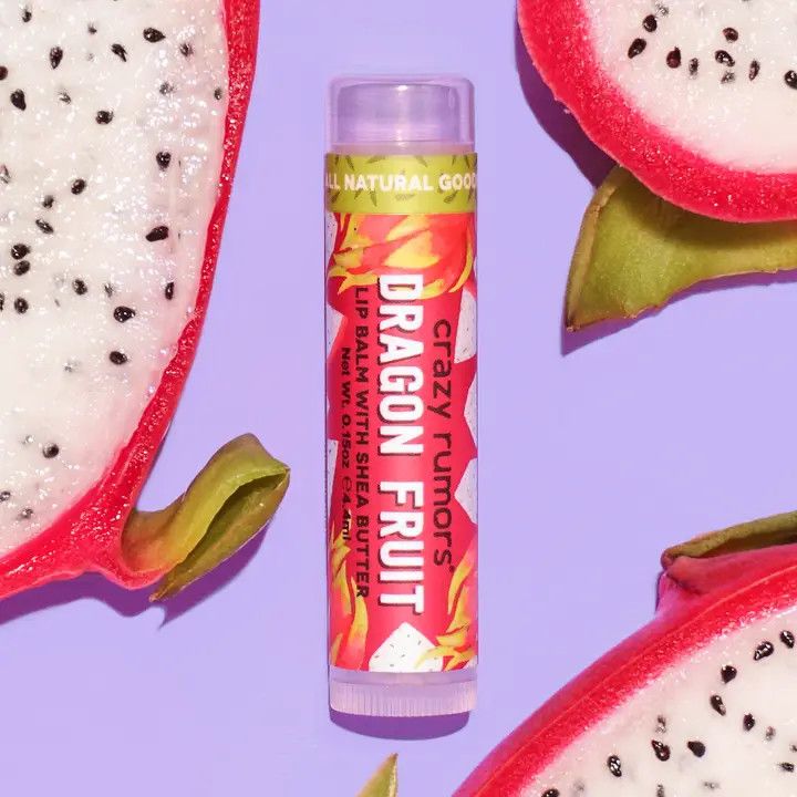 All Natural, Vegan Dragon Fruit Lip Balm