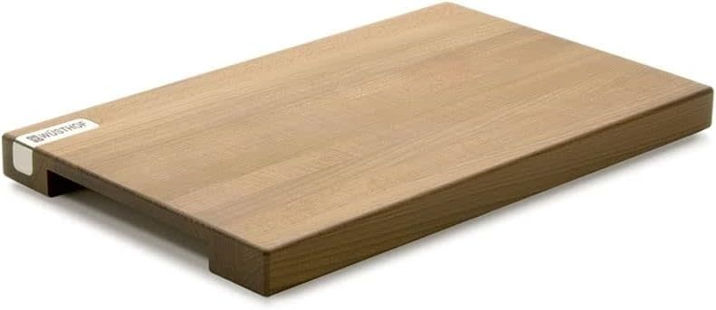 15.75" x 9.8" x 1" Cutting Board, Heat Treated Beech - Chef's Tools | Wusthof