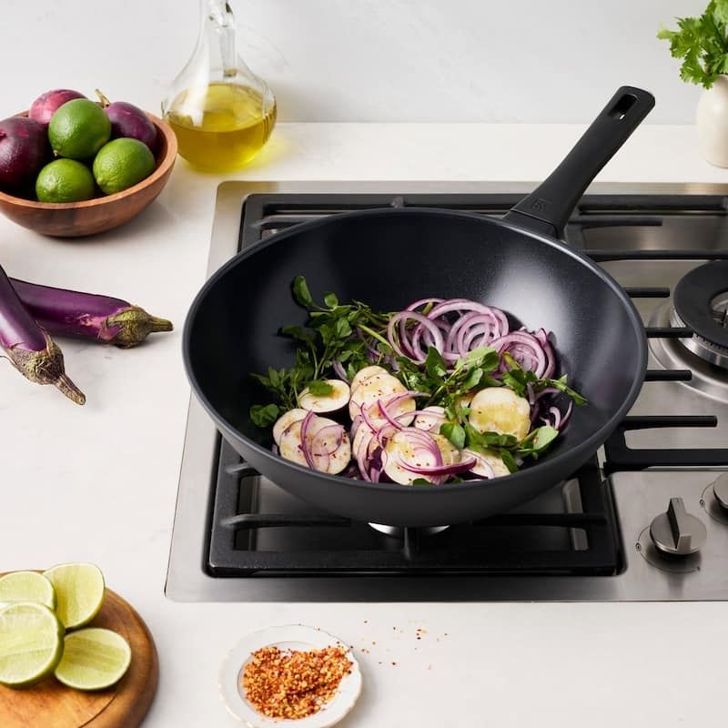12-inch Aluminum Stir Fry Pan Ceramic Nonstick | ZWILLING