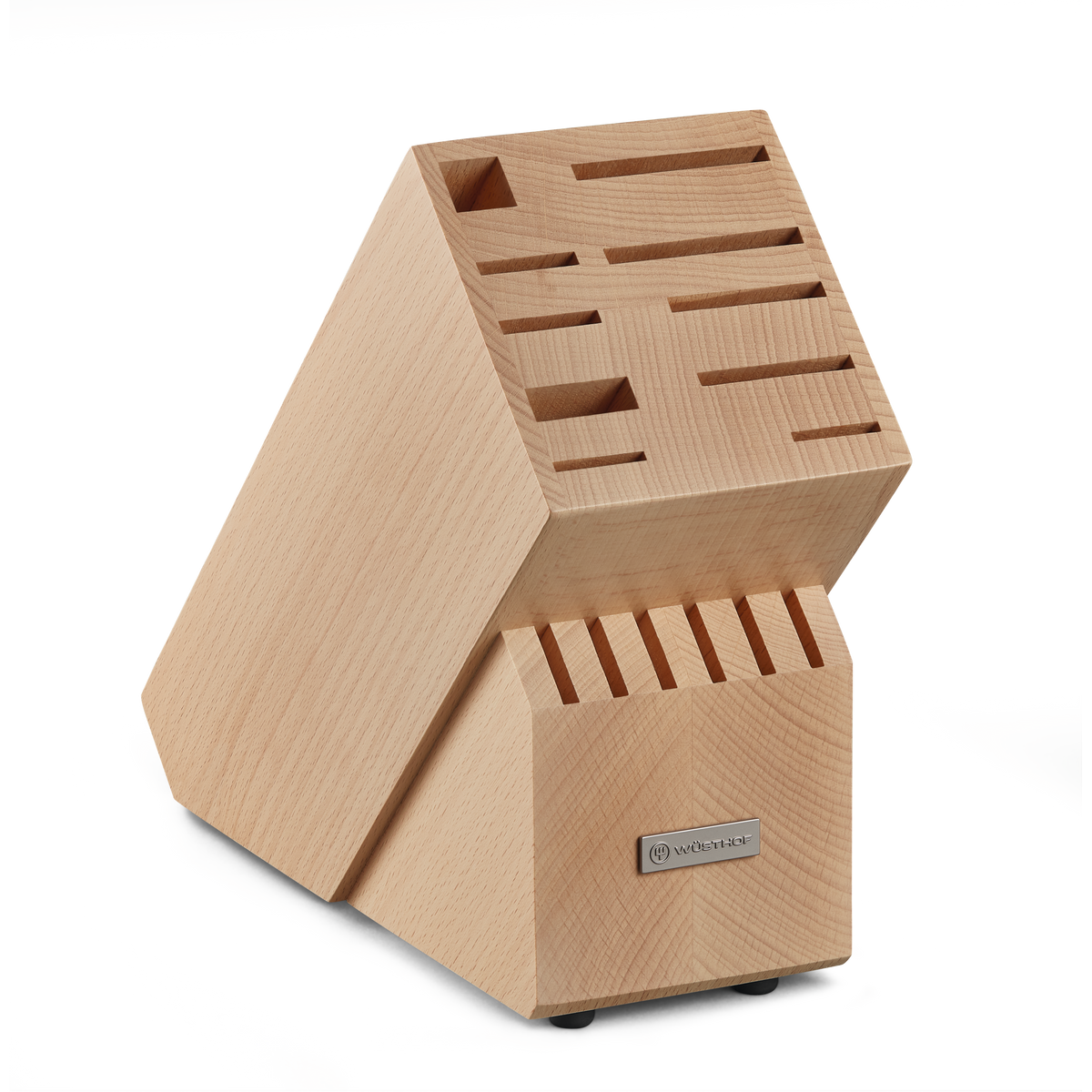 16-Slot Euro Knife Block, Beech - Knife Storage | Wusthof
