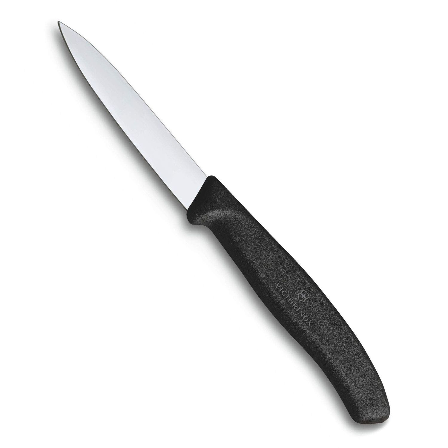 Paring Knife Display (24 - 6.7603, 3_" Straight, Spear) Black | Victorinox
