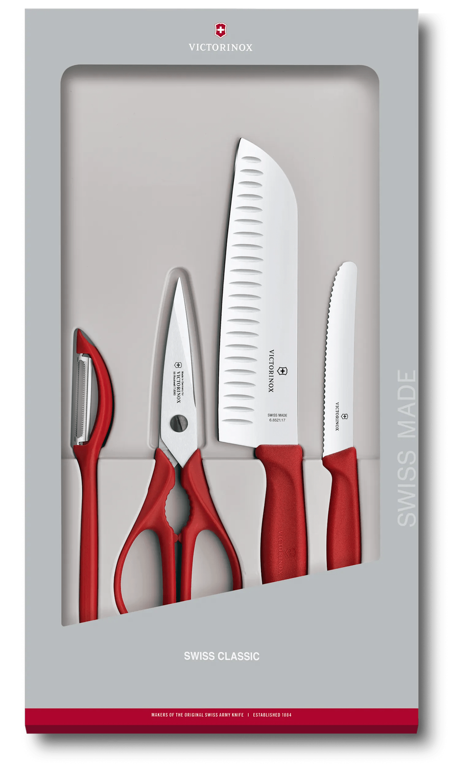 Sets, 4-Piece Kitchen Set Red | Victorinox
