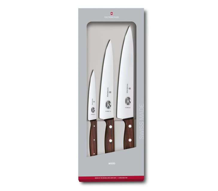 Sets, 3-Piece Carving Set (5" Utility, 7_" Carving, 8_" Carving), Wood | Victorinox