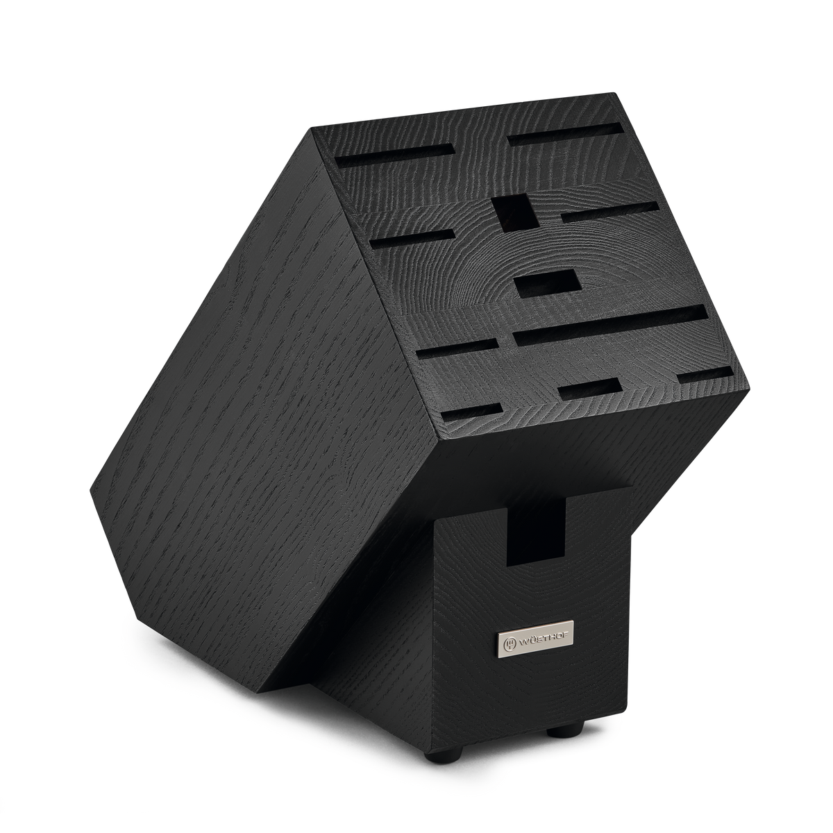12-Slot Euro Knife Block, Black Ash - Knife Storage | Wusthof