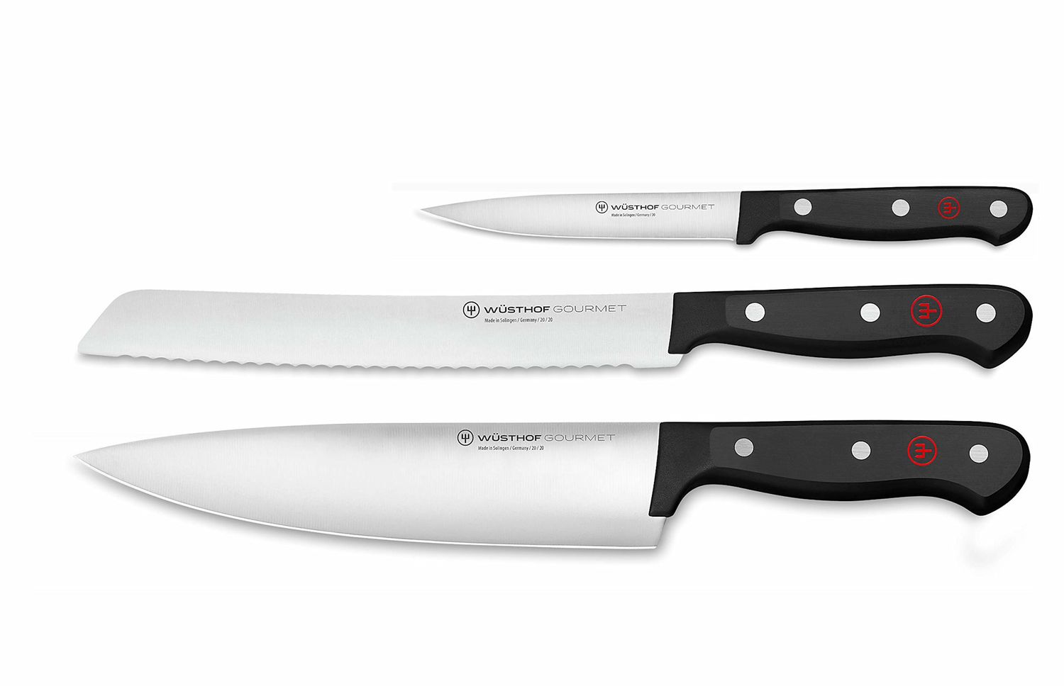 Three Piece Chef's Set - Gourmet | Wusthof