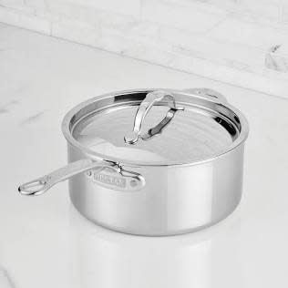 4.0qt Covered Saucepan w/helper handle (22cm) - Probond Luxe | Hestan