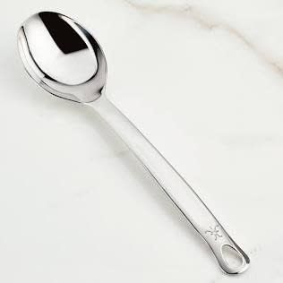 Serving Solid Spoon, 10.5" - Provisions Stainless Steel Serve Tools | Hestan