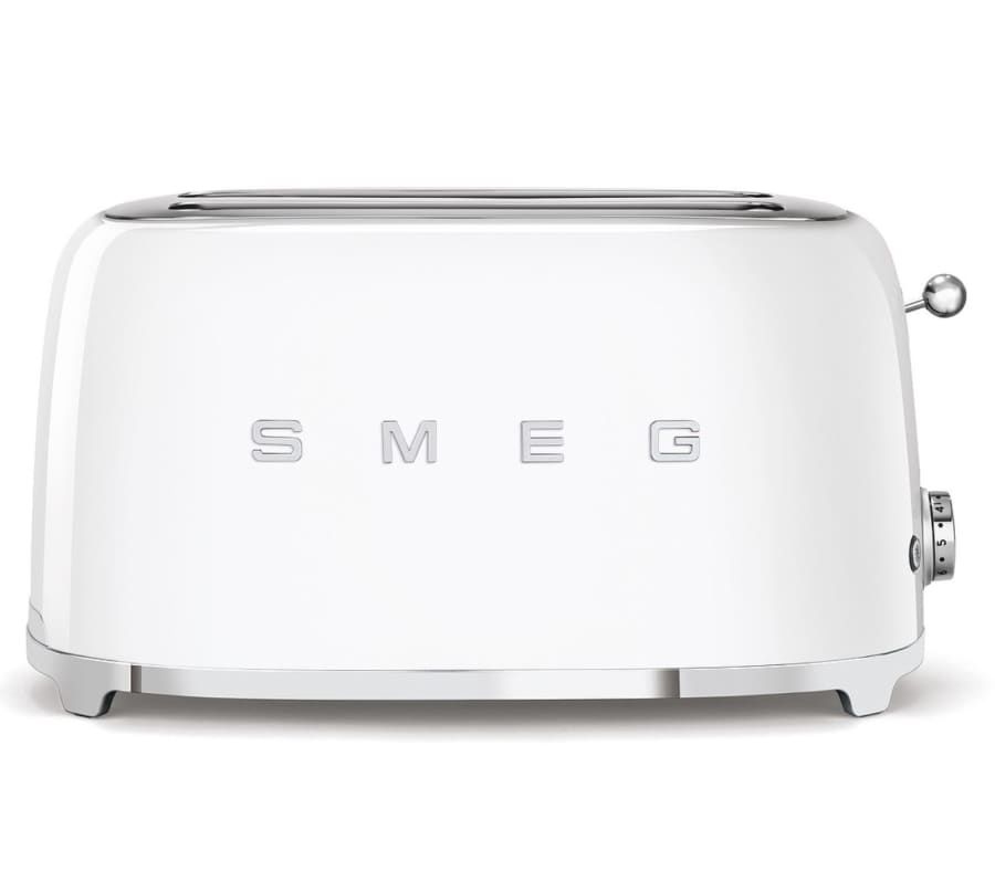 50's Retro Style Aesthetic 4 Slice Toaster White | SMEG