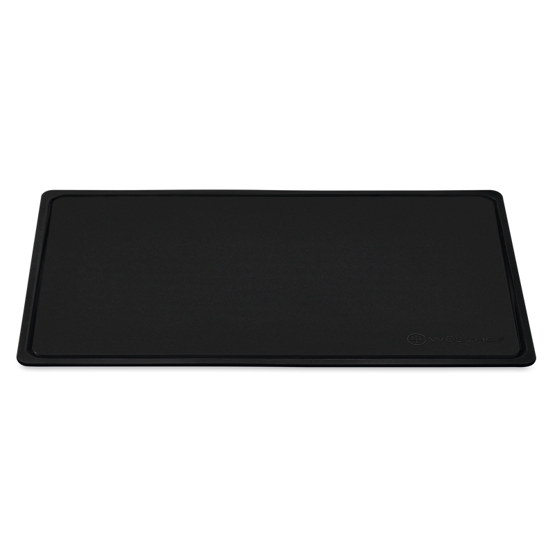 20.75" x 13" x .2" Cutting Board, Black Thermoplastic - Chef's Tools | Wusthof
