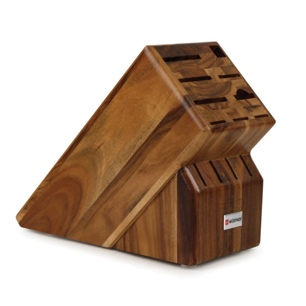 13-Slot Block, Acacia - Knife Storage | Wusthof