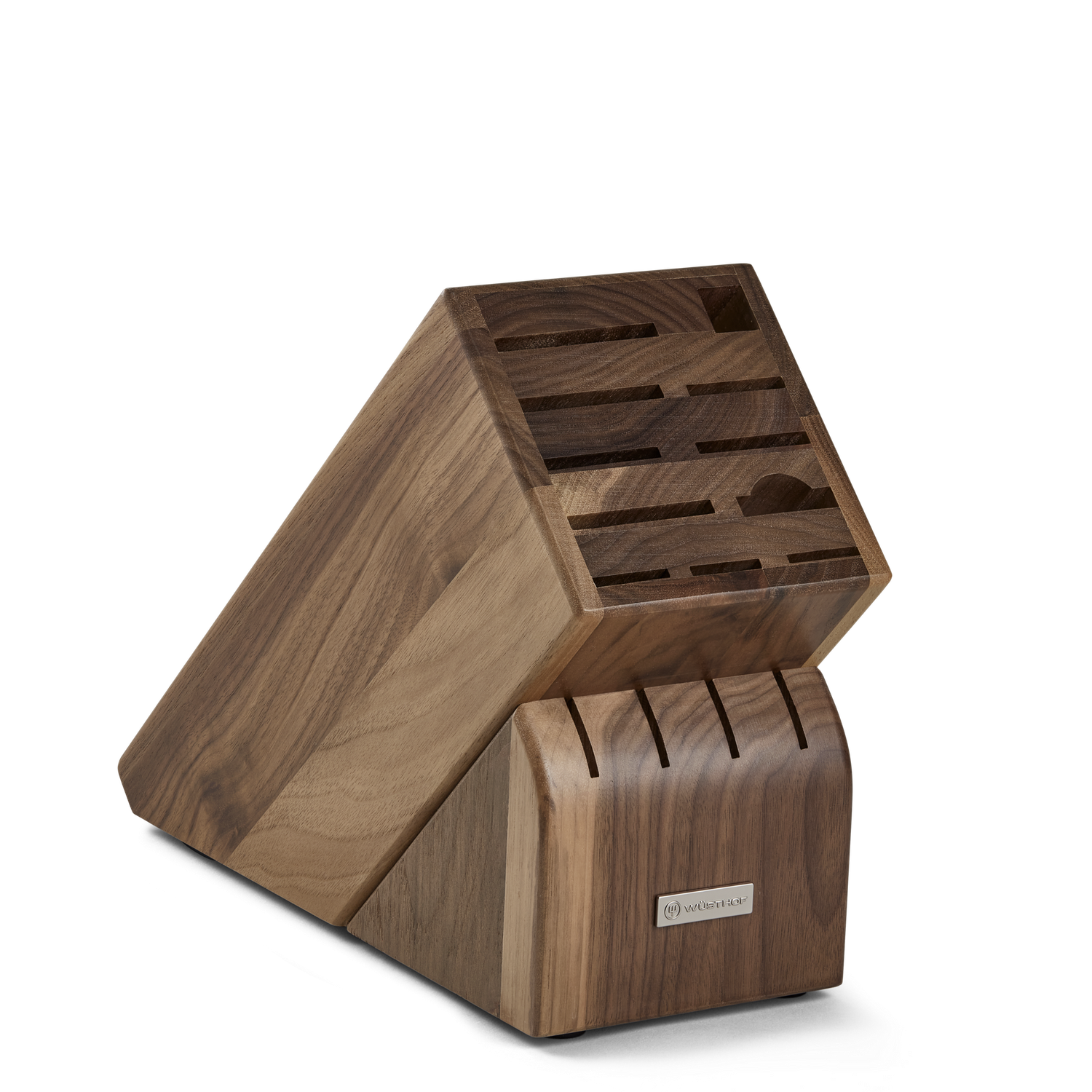 15-Slot Block, Walnut - Knife Storage | Wusthof