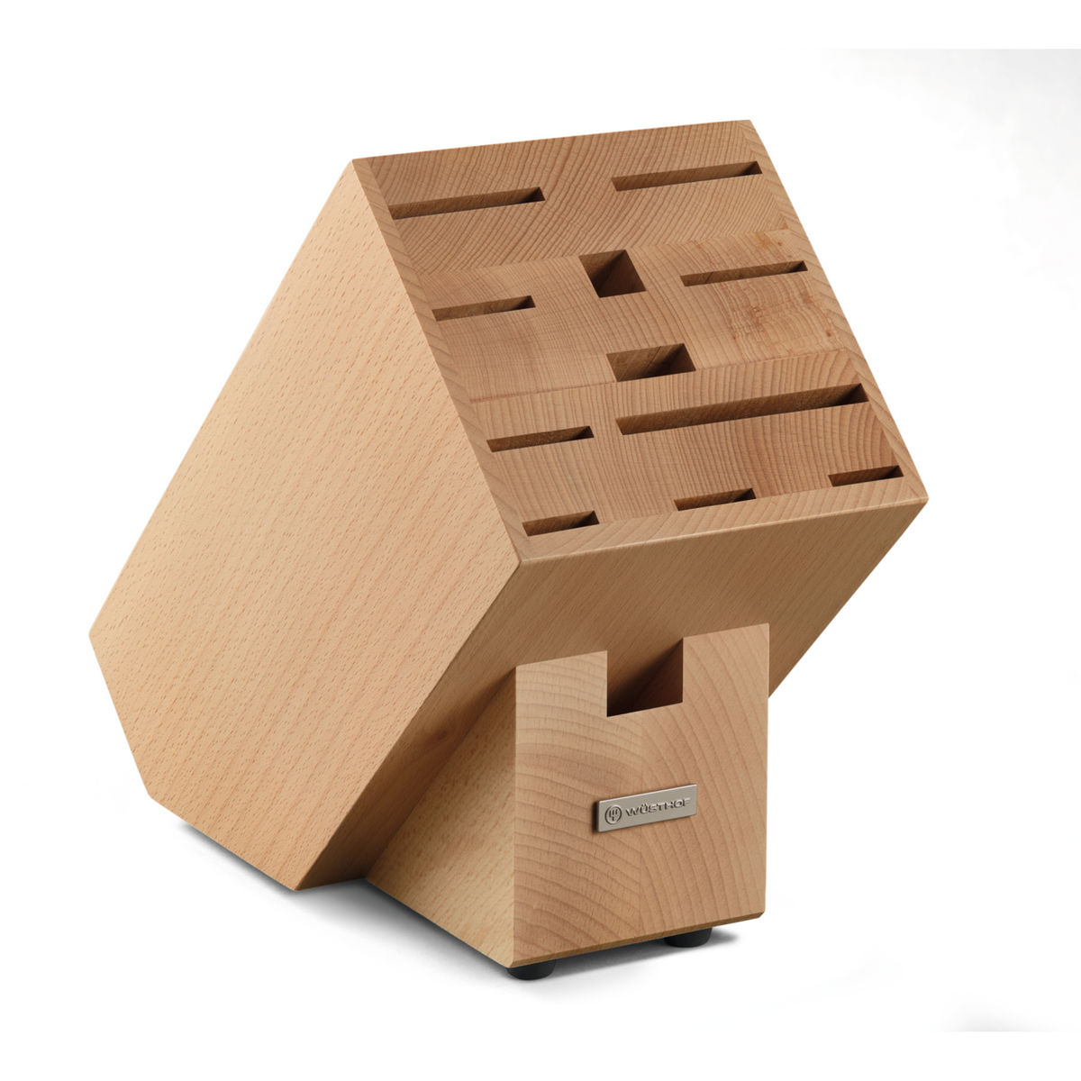 12-Slot Euro Knife Block, Chocolate Ash - Knife Storage | Wusthof