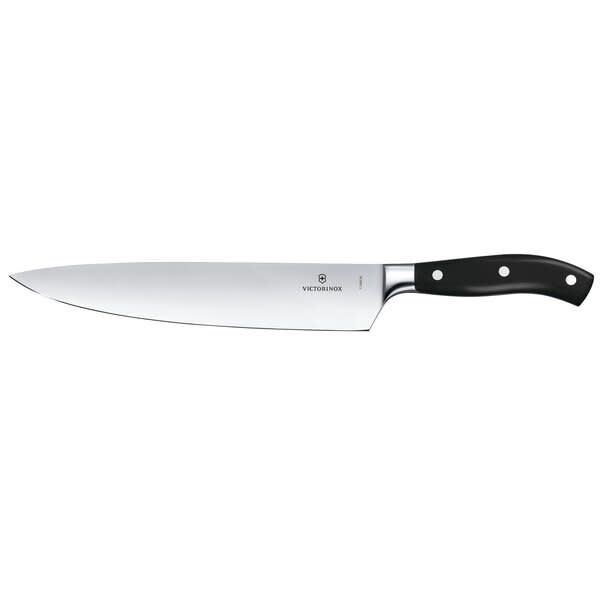 Chef's, Forged, 10" Straight Blade Black | Victorinox
